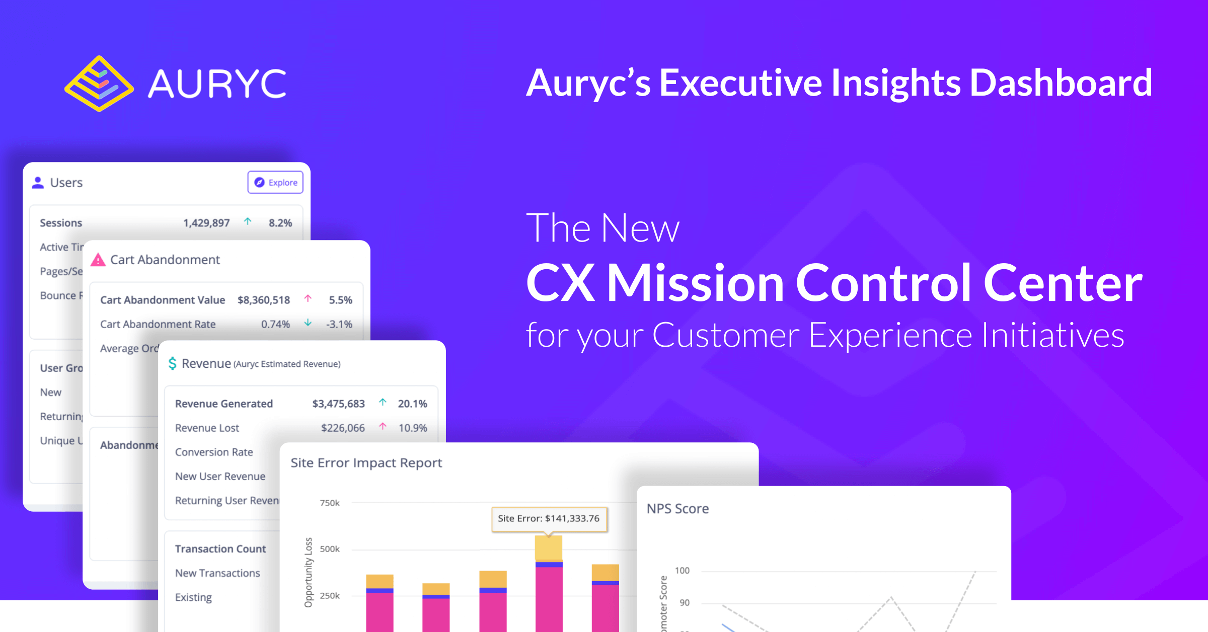 Auryc-product-announcement-new-executive-insight-dashboard-mission-control-center-for-cx-customer-experience (1)